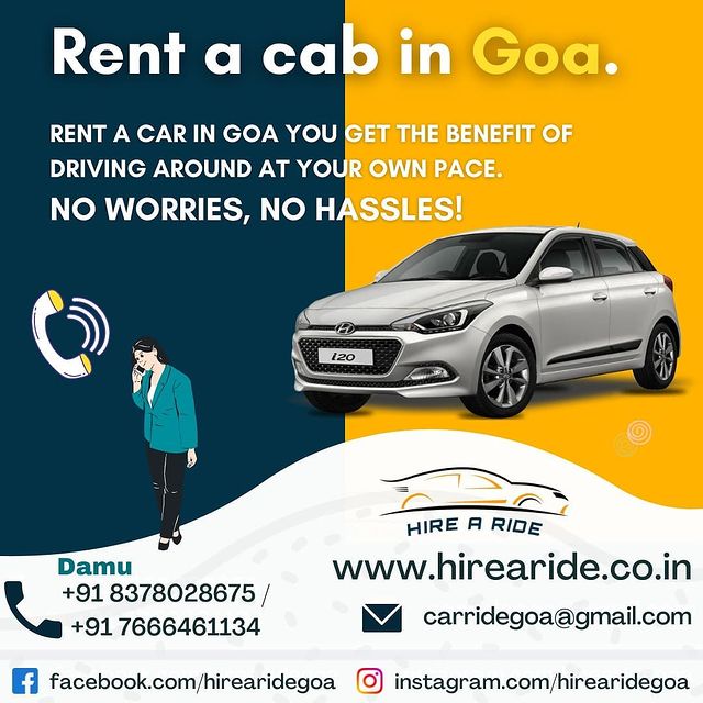 Car hire in Goa with Hirearide