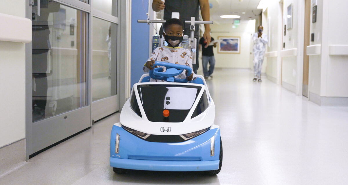 Honda’s Shogo Electric Ride-On Vehicle Brings Joy to Hospitalized Children